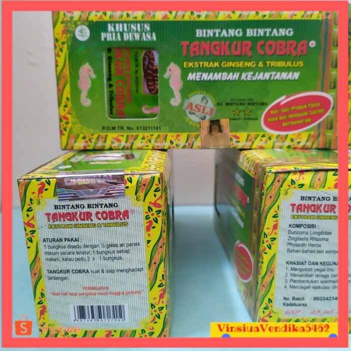 

⭐ COD ⭐ Jamu Herbal Khusus Pria/Tangkur Cobra Original