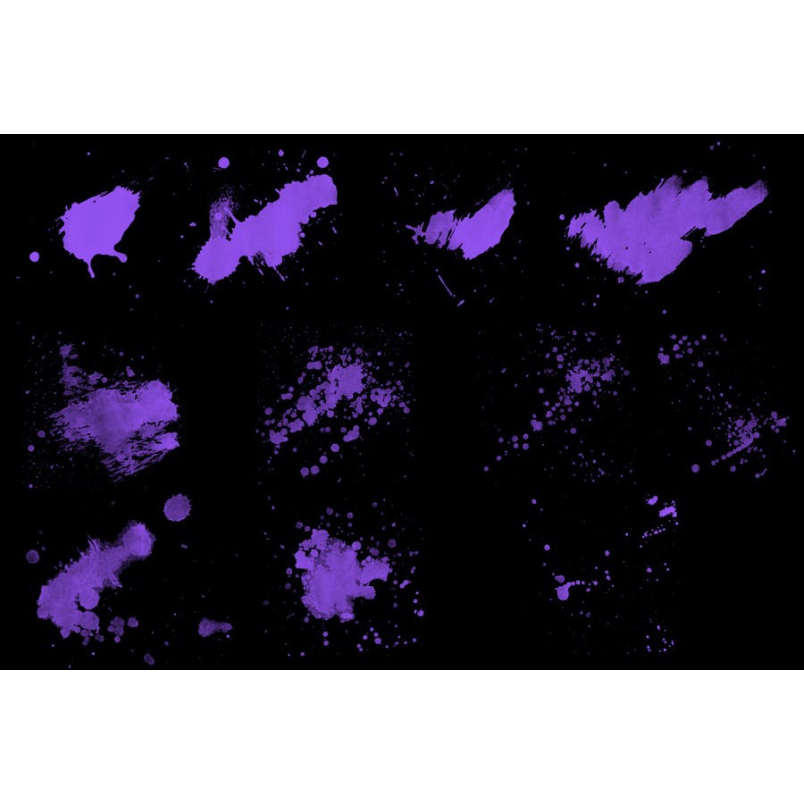 Splatter Stamp - Photoshop Brushes Vol4