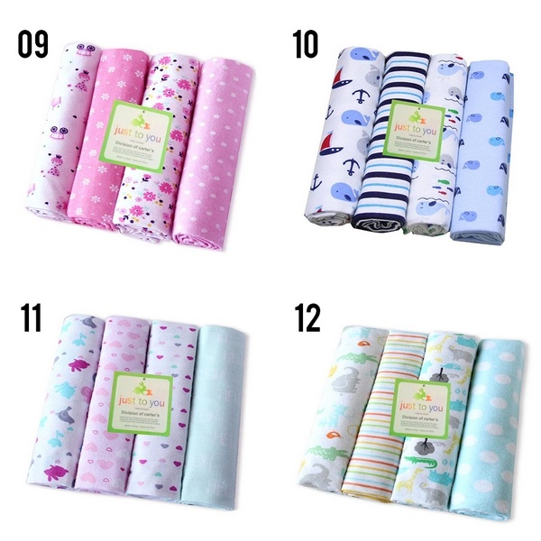 LIN9023 - No 1-17 4 in 1 Bedong Bayi Carter’s 100% Cotton