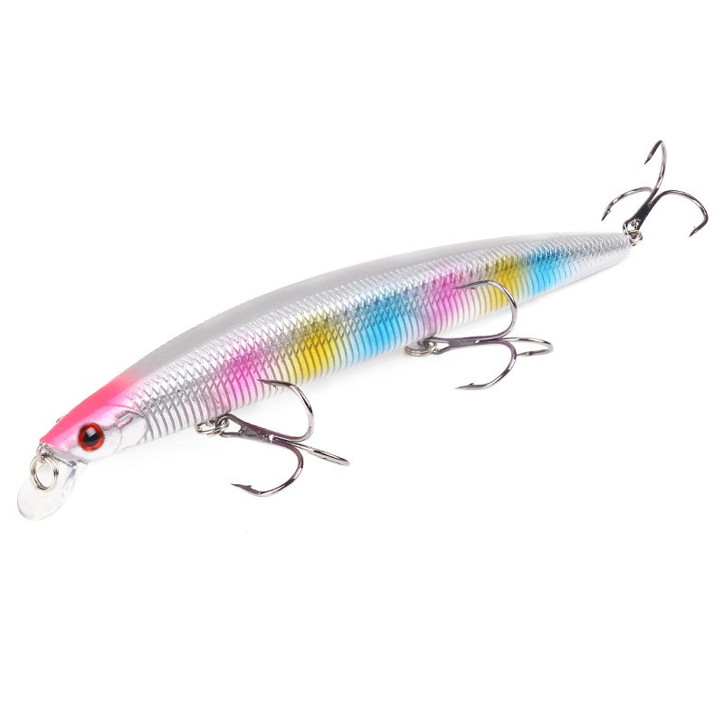 Shengyao 1Pcs Minnow Umpan Pancing 18cm/23g Swimbait Fishing Lure Ikan Bass Bait Floating Kail Artificial Bait Tackle