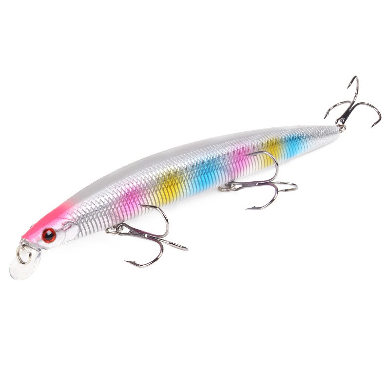 Shengyao 1Pcs Minnow Umpan Pancing 18cm/23g Swimbait Fishing Lure Ikan Bass Bait Floating Kail Artificial Bait Tackle