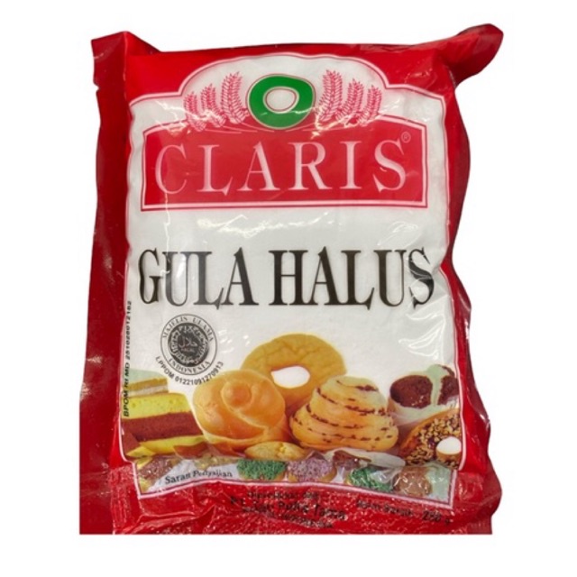 Claris Gula Halus Halal 250gr