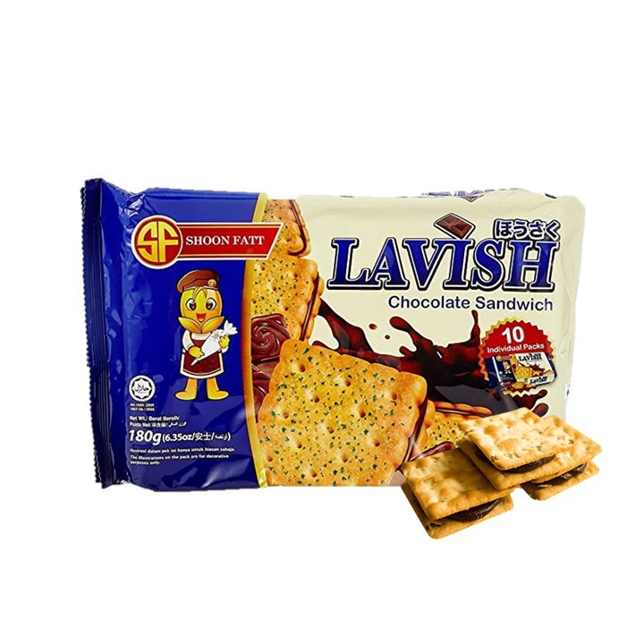 

LAVISH CHOCOLATE SANDWICH 10x18GR