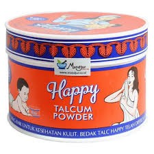 Bedak Happy Talcum powder 150gr