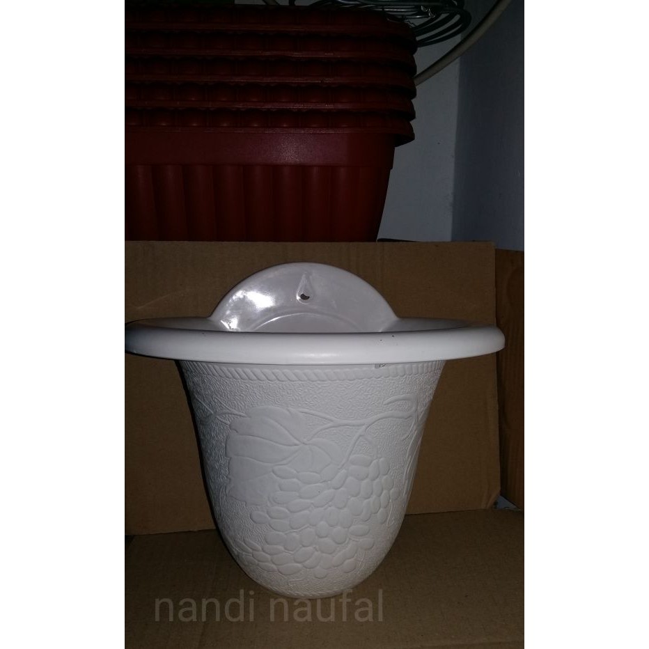 Terbaik Pot anggur - Putih Diskon