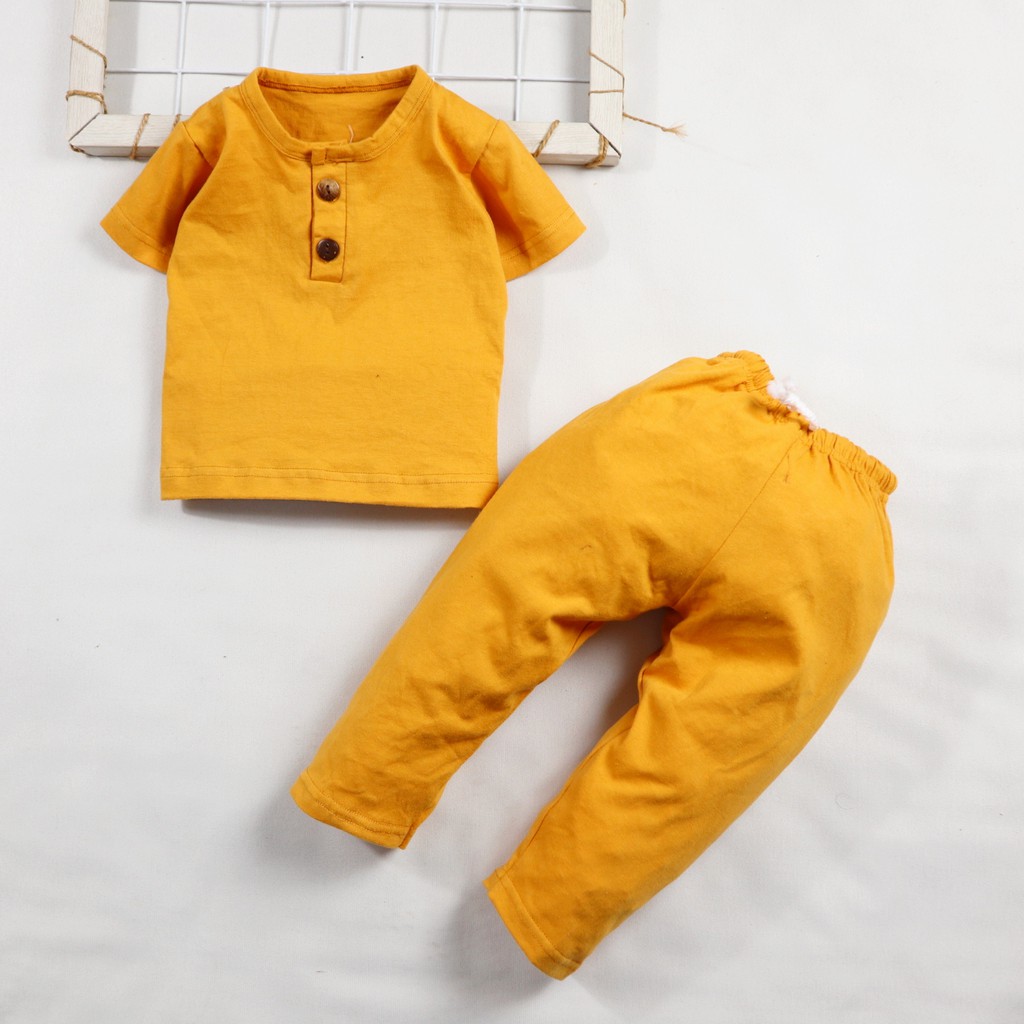 Setelan Kiano / Setelan Bayi dan Anak Laki laki / Perempuan Colourful Playset Joger Atasan + Celana Panjang Premium Anak Unisex usia 0 - 3 Tahun