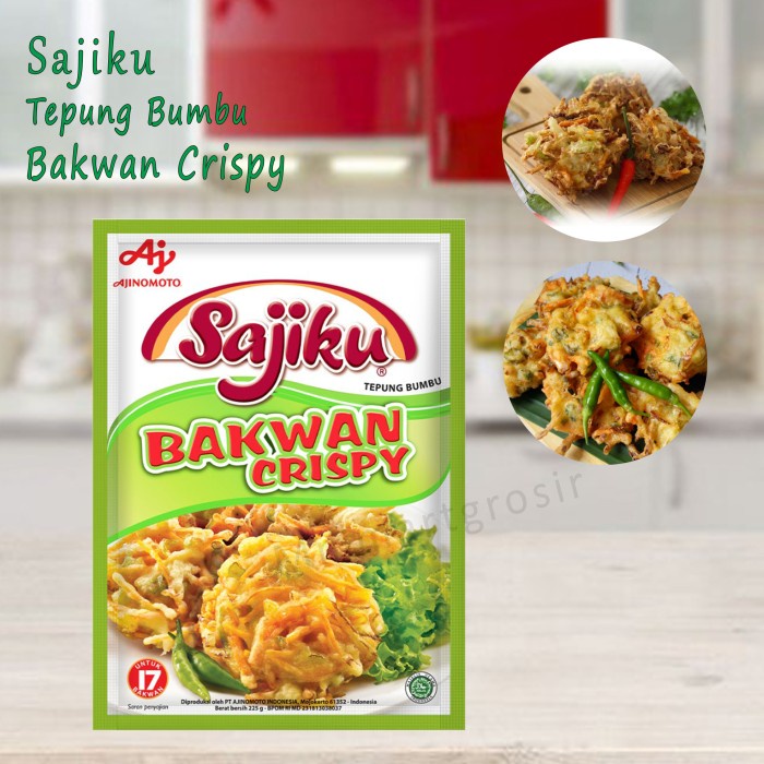 

NEW Sajiku Tepung bumbu / Bakwan Crispy / 225g