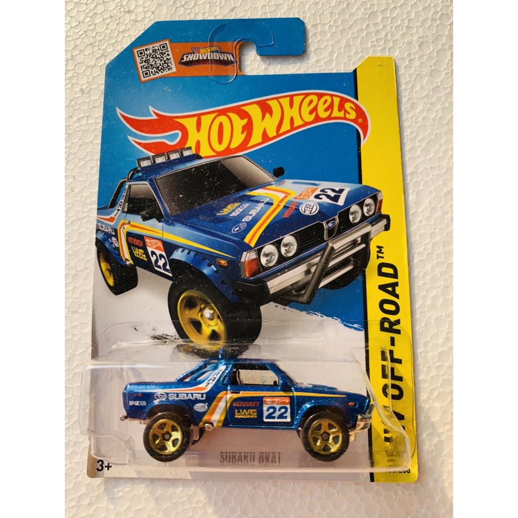 HOT WHEELS HOTWHEELS SUBARU BRAT PICKUP BIRU HW OFF ROAD DIECAST MOBIL JEEP HARTOP HOTWILS LANGKA