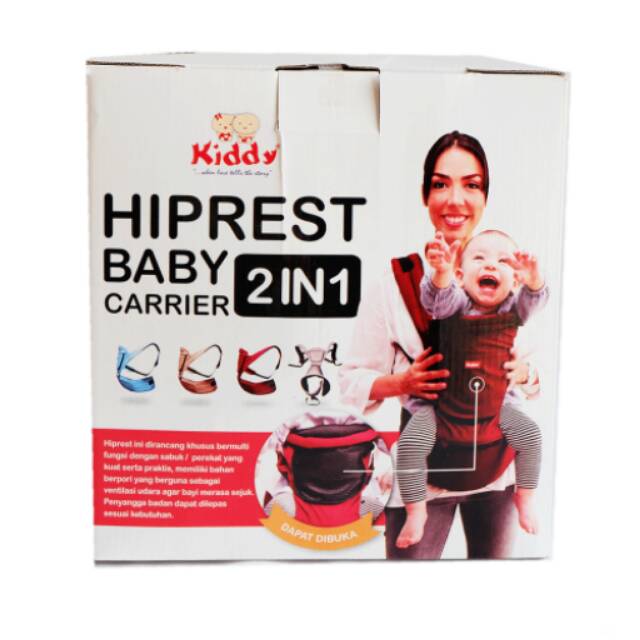 Kiddy Gendongan Hiprest ( hipseat ) 2in1 ( 7194 )