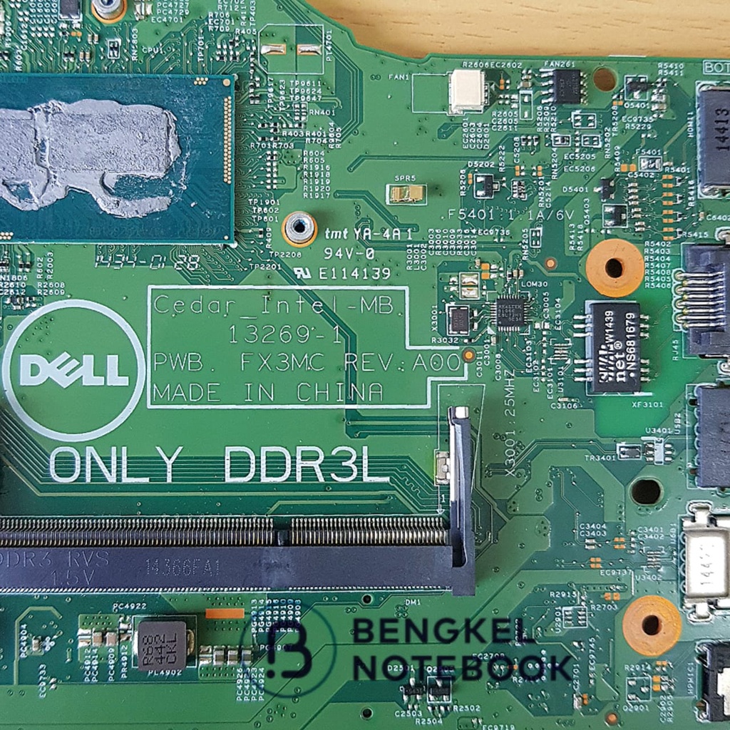 Motherboard Dell 3442 3542 3443 3543 5748 Cedar-Intel-MB 13269-1 PWB FX3MC REV A00 Core i7