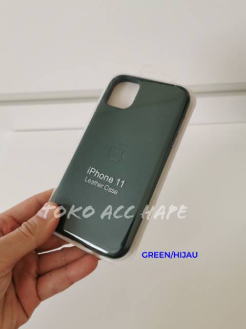 LEATHER CASE SOFT HARD COVER KULIT ORIGINAL IPHONE 11 TERMURAH