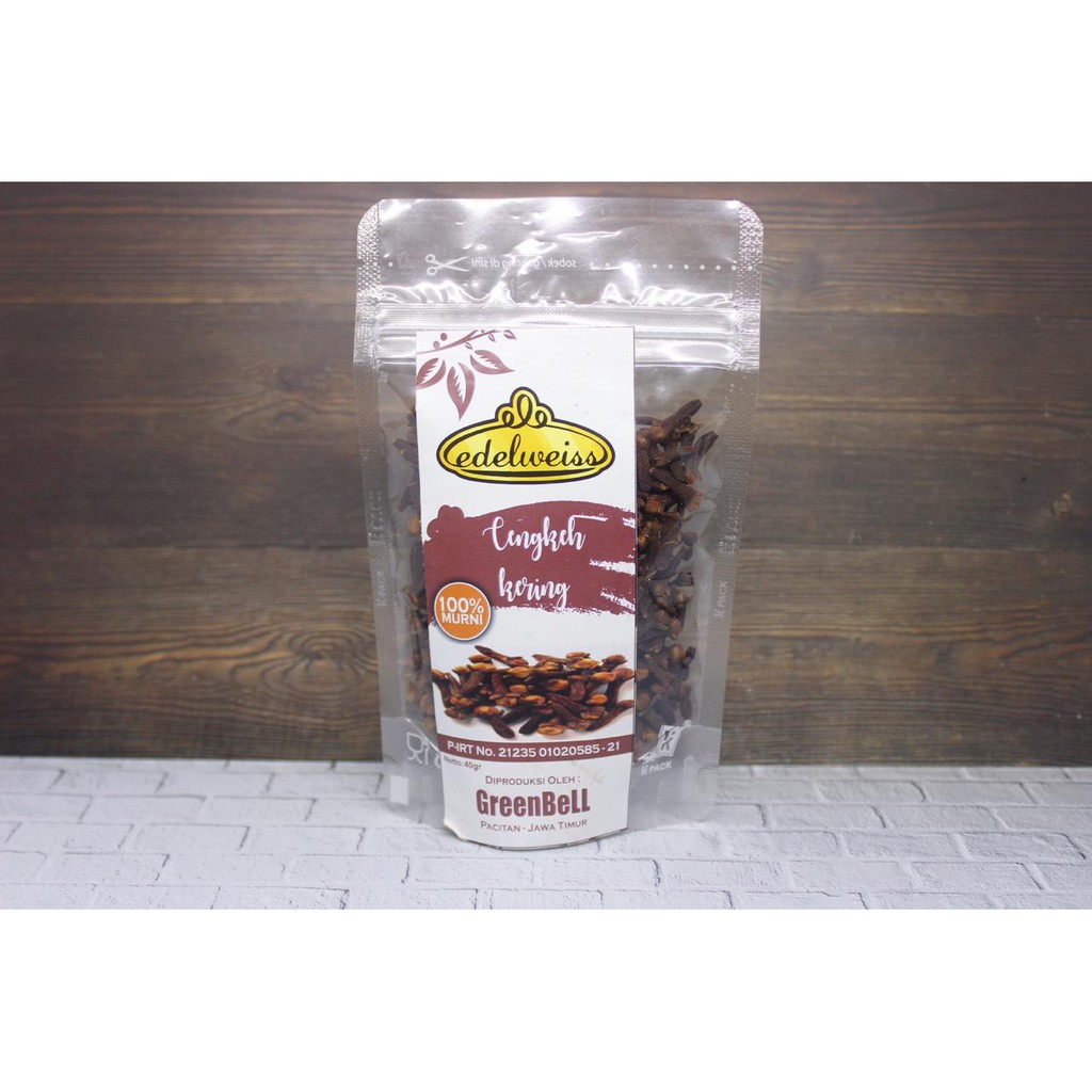 

Cengkeh Kering Organik - Made by GreenBell Pacitan