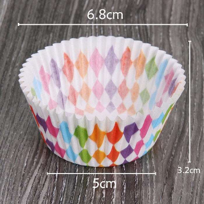 Colorful Cupcake Liner (100pcs) #1 - 32