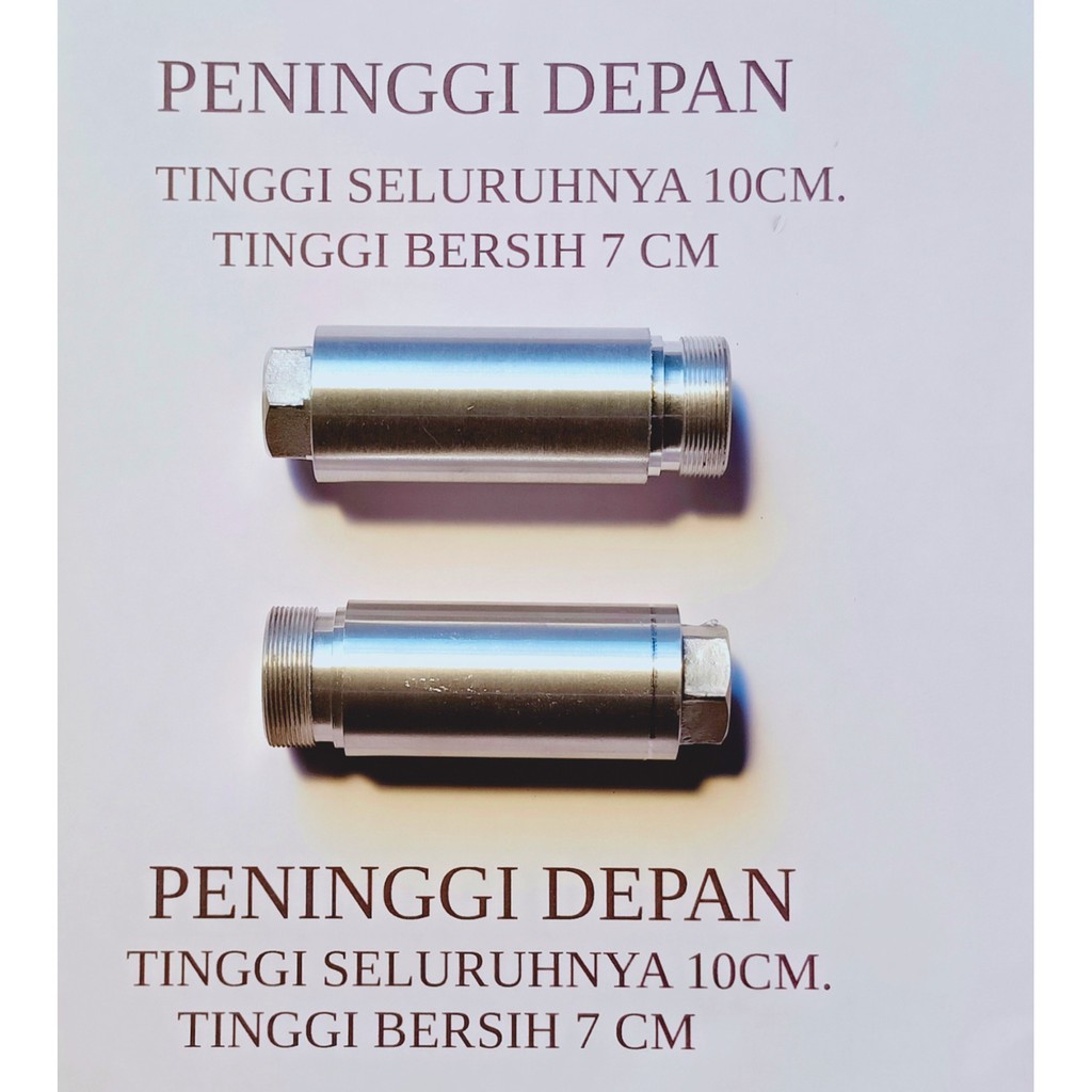 PENINGGI SHOCK DEPAN RX KING/THANDER 10cm 13cm