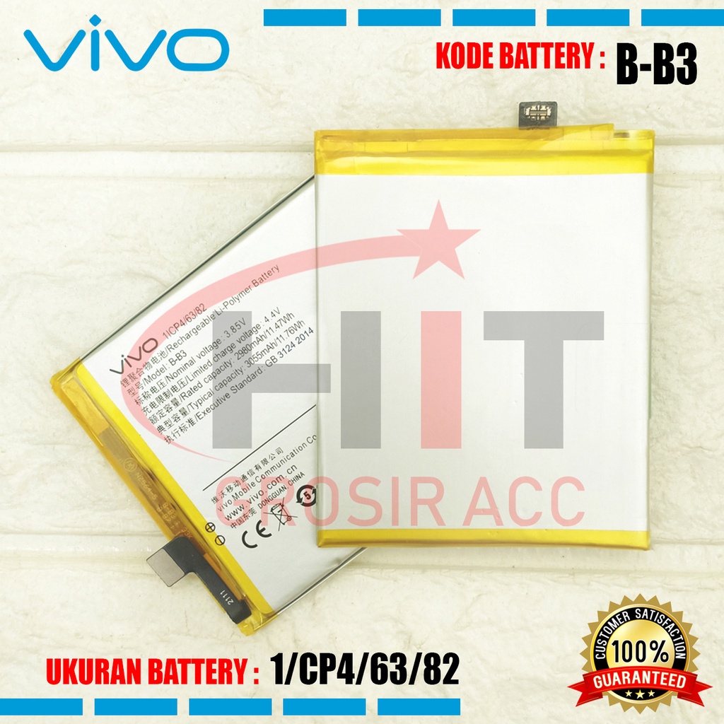 Baterai Battery B-B3 Vivo V5 Plus