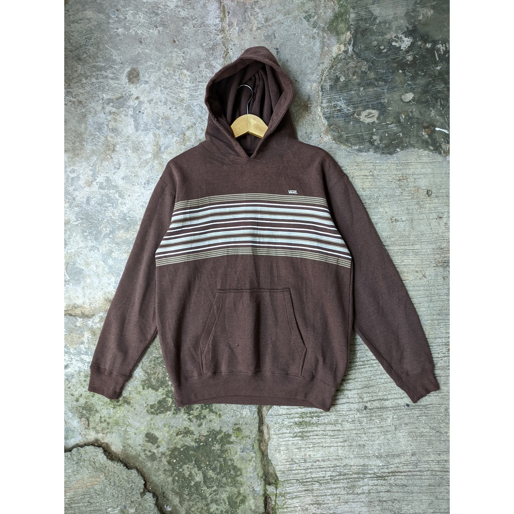 HOODIE VANS COKLAT ORIGINAL SECOND