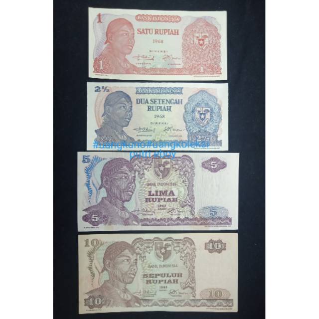 UANG KUNO SET MINI JENDRAL SUDIRMAN