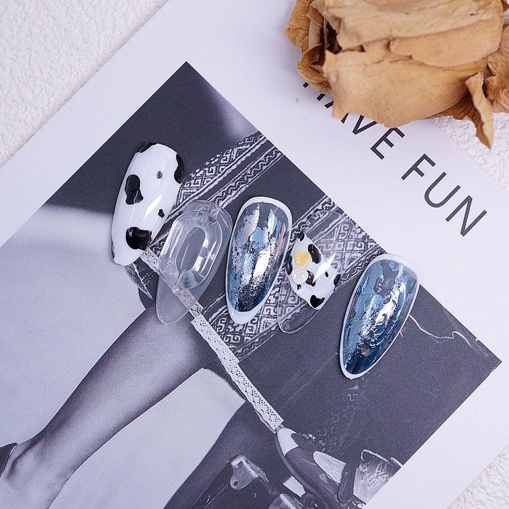 Mxbeauty 3D Dekorasi Nail Art Wanita Ins Style Lucu Permen Warna Cincin Plastik DIY Ornamen