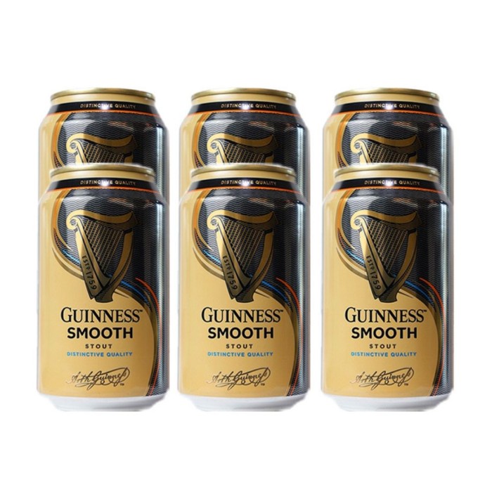 Guinness Smooth beer Guinness smooth bir 320mlcan kaleng Guinness beer