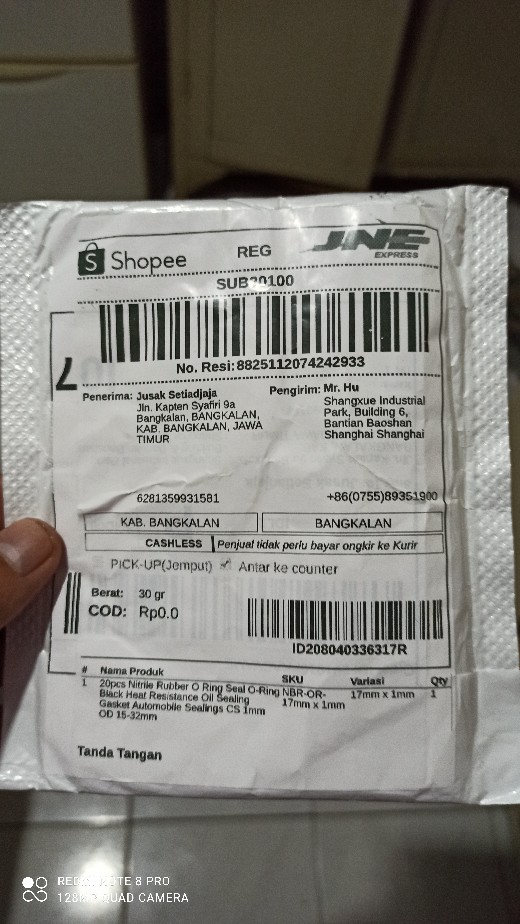 20pcs Nitrile Rubber O Ring Seal O-ring Black Heat Resistance Oil Sealing Gasket Automobile Sealings Cs 1mm Od 15-32mm