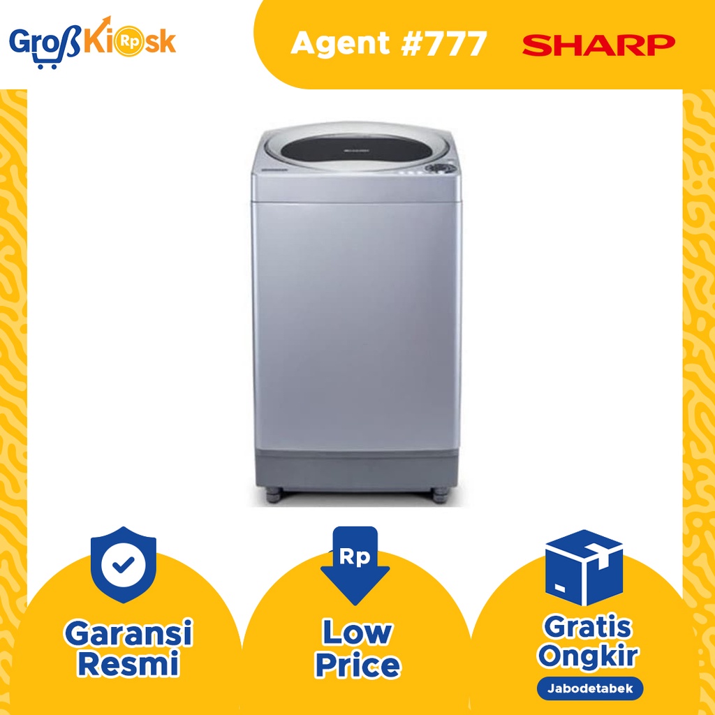 MESIN CUCI TOP LOADING SHARP 11KG ES-M1108T-SAK