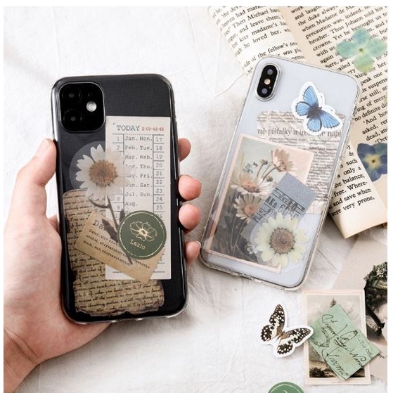 Vintage Paper for Phone Deco - Retro Series (15pcs)