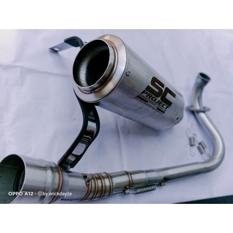 knalpot SC project Vario Beat Scoopy