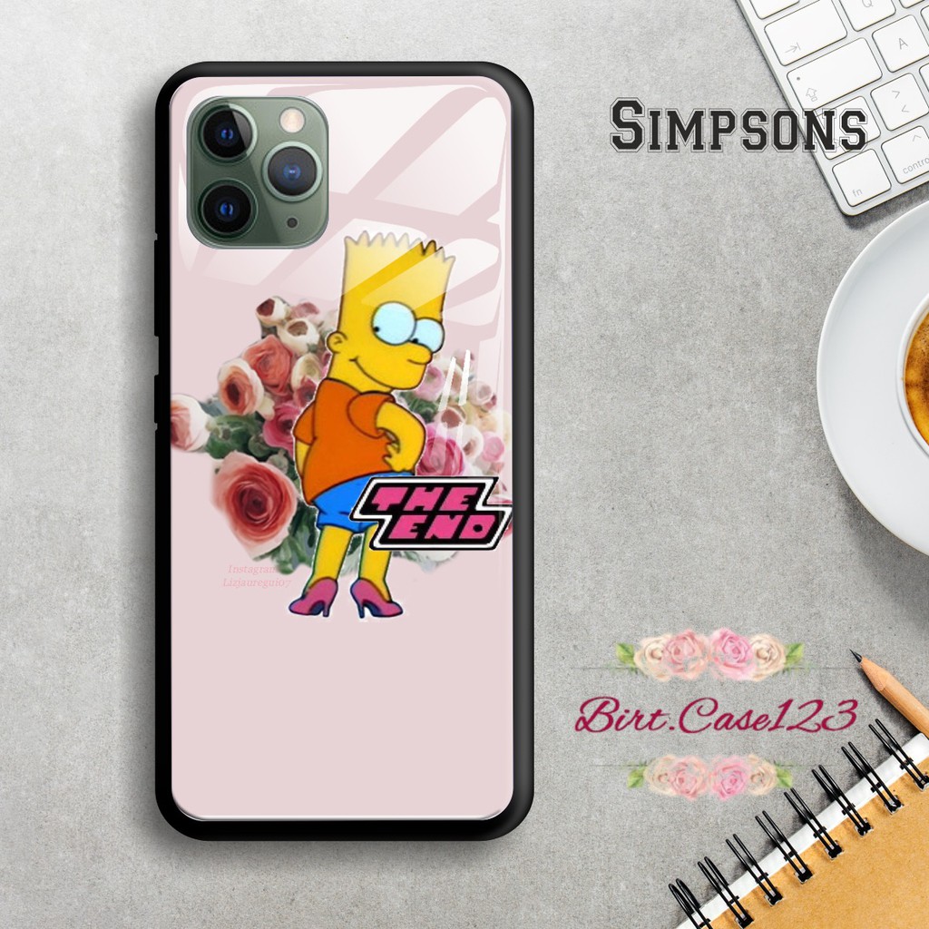 Back case glass SIMPSONS Samsung J2prime G530prime A01 CORE A20 A30 A20s A50 A50s A21s A01 BC1543