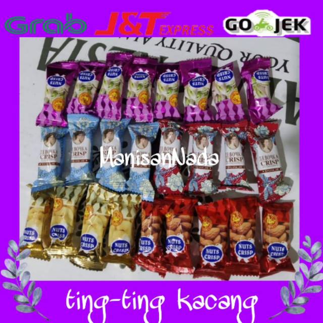 

Ting-ting kacang aneka rasa 500 gram