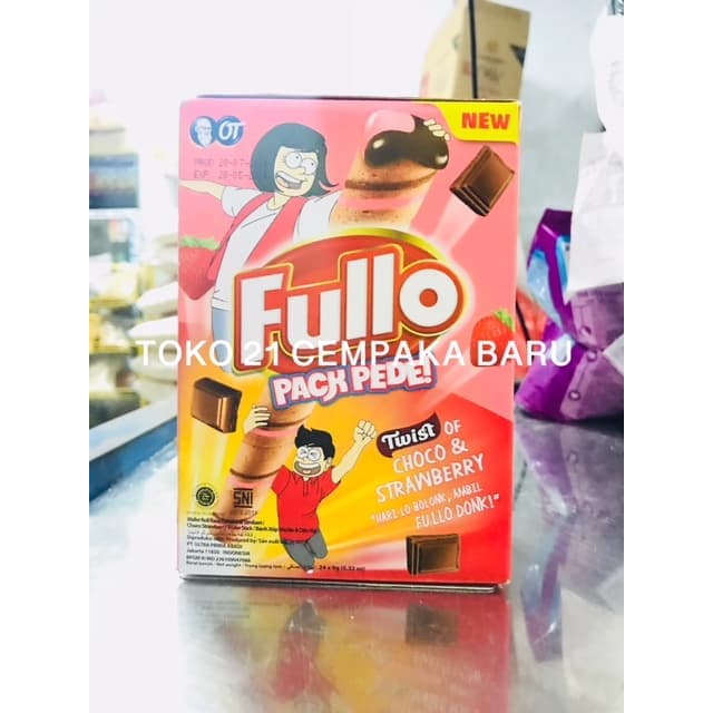 

Fullo Astor Choco & Strawberry 1 BOX isi 24 PCS | Rolls Fullo Murah