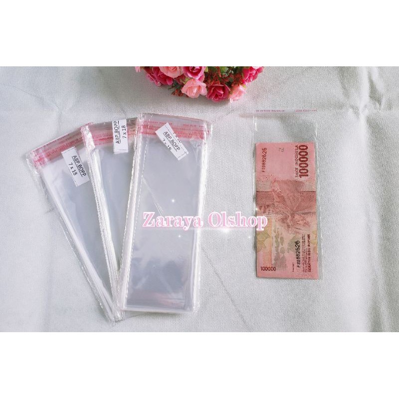 Plastik Opp Plastik Uang Buket