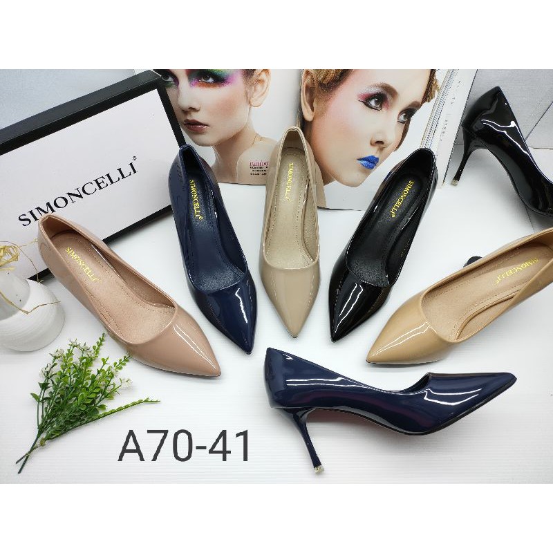 HEELS 7 CM GLOSSY SIMONCELLI IMPORT A70-41