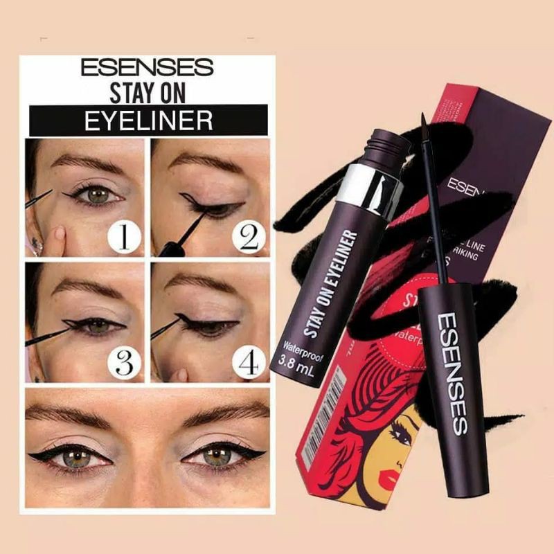 ESENSES Eyeliner / Stay On Eye Liner Waterproof