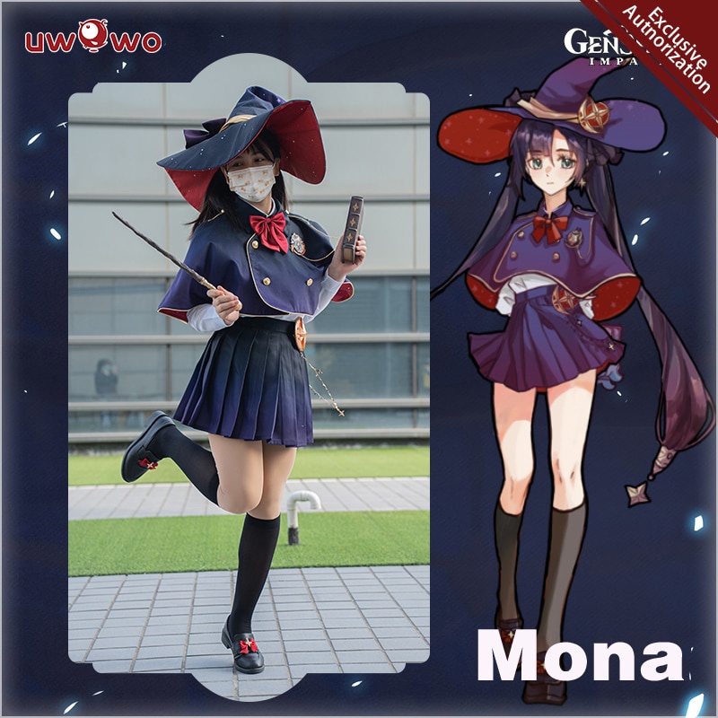 PREORDER PRE-SALE Exclusive Authorization UWOWO Genshin Impact Fanart Cosplay Mona Cosplay Costume S
