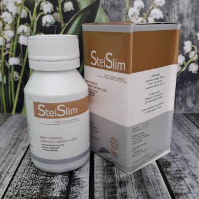 TERLARIS SteiSlim Original 100% Pelangsing Herbal Alami