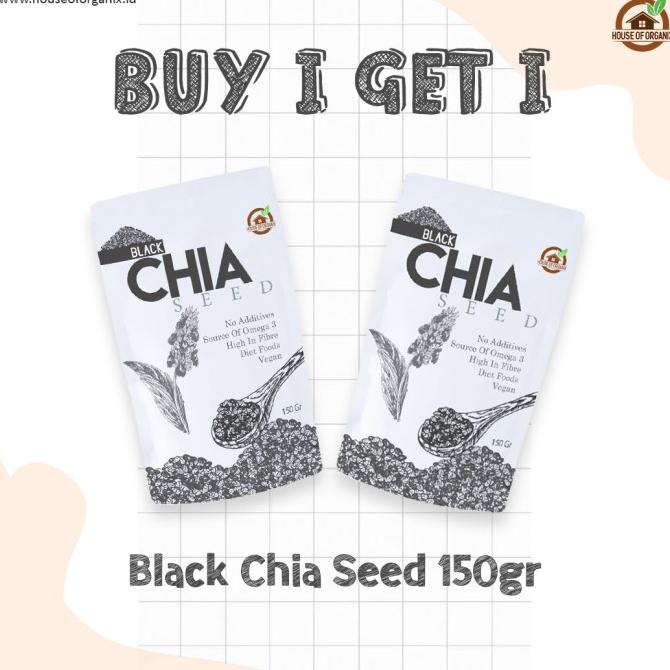 

GRATIS ONGKIR Buy 1 Get 1 Black Chia Seed 150 Gr AP071