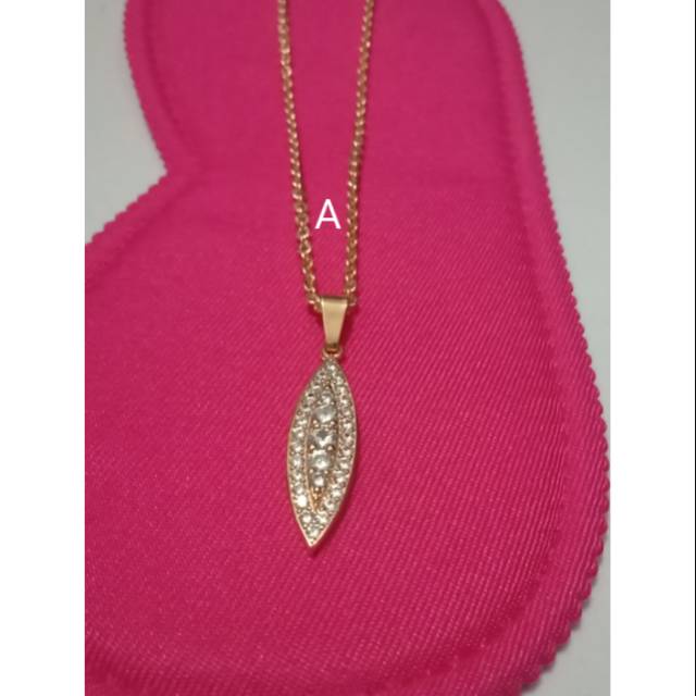 Kalung wanita lapis emas xuping 08