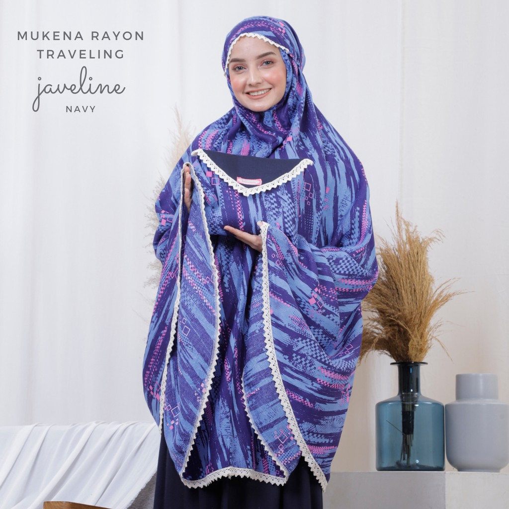 Mukena Dewasa Rayon Traveling Javeline