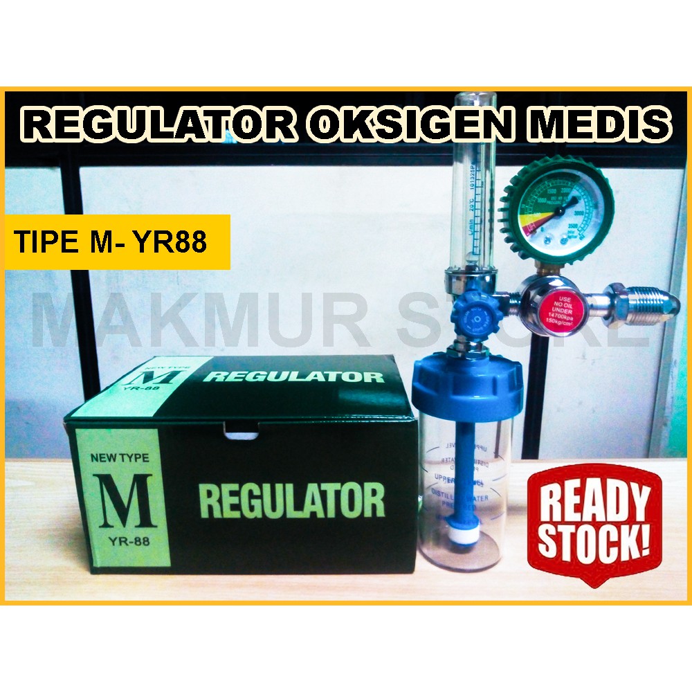 Regulator Oksigen Medis YR-88, Regulator Tabung Oksigen