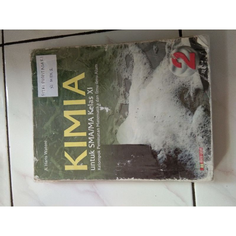 PRELOVED BUKU KIMIA KELAS 11 YRAMA WIDYA