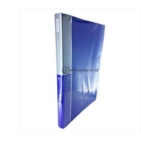 

Bazic Clear Holder Album Folio 40 Sheets #420B Biru