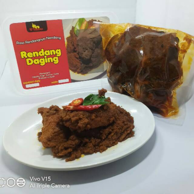 

rendang daging sapi 1000 gr