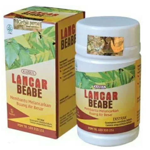 Kapsul Herbal Obat Lancar Beabe Griya Herba Obat Herbal Alami lancarkan siklus BAB Alami.