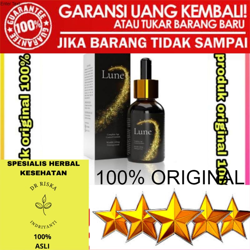 100% ASLI New Formula Lune Serum Anti Aging Berbadan BPOM | Serume Lune asli | Serum Lune