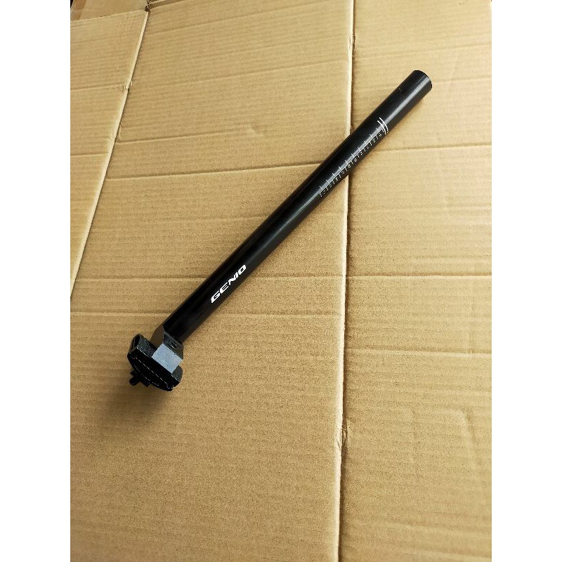 seatpost /tiang sadel/tiang jokl sepeda 28,6 Genio 40cn buat sepeda lipat dan mtb bahan alloy