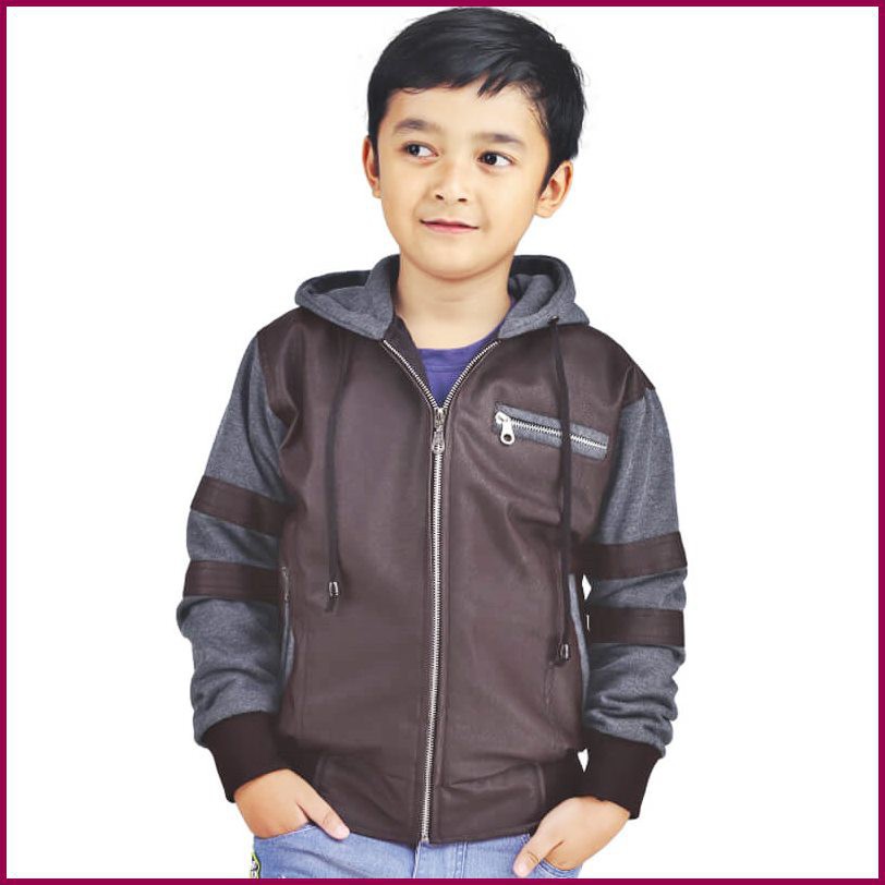 ✅NEW ARRIVAL✅ Jaket Anak Laki - Laki Cowok Hitam Black Usia Umur 7 8 9 10 11 12 tahun CDI137I