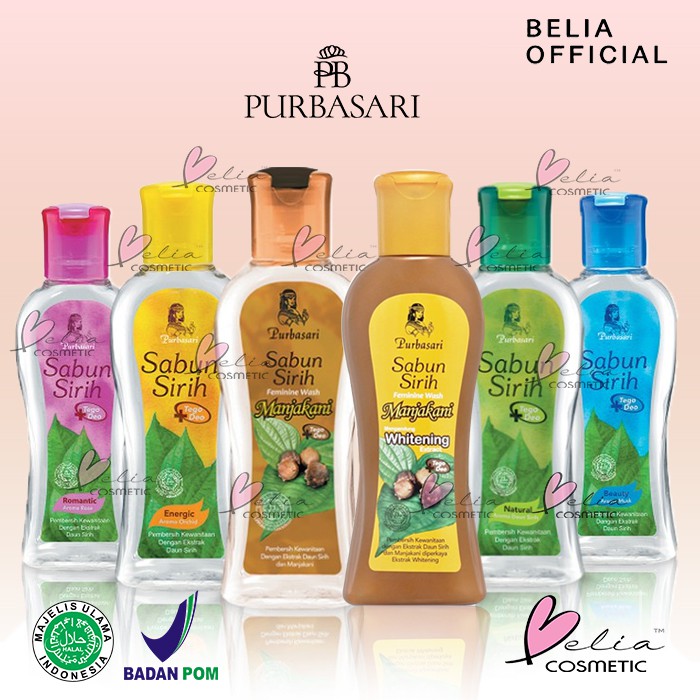 ❤ BELIA ❤ PURBASARI Sabun Sirih Pembersih Kewanitaan 60ml (✔️BPOM)