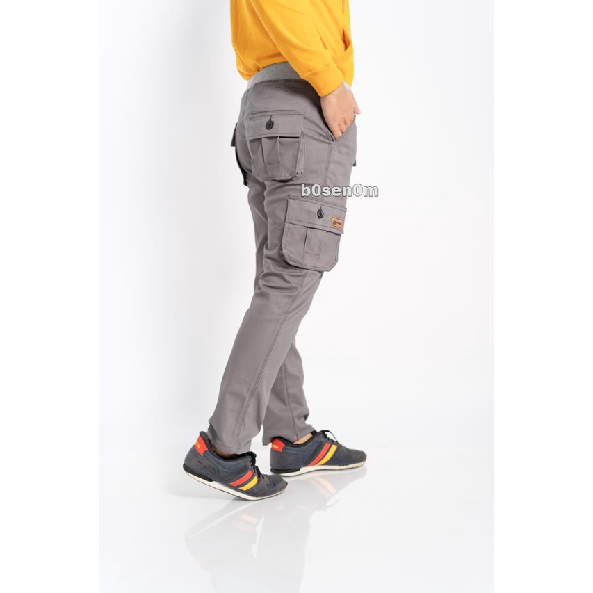 Celana Cargo Panjang b0sen0m Warna Greenarmy bahan Kualitas Premium Grade A