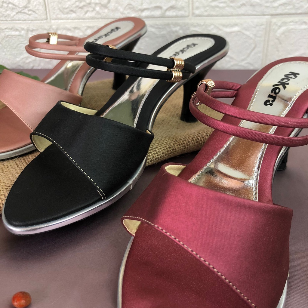 SENDAL PUTRI HEELS 4 SANDAL SLOP WANITA CEWEK MODERN FEMINIM CANTIK TERLARIS TERBARU SANDAL HIGH HEELS WANITA GLITER 5cm HAK LANCIP TERBARU KEKINIAN SENDAL HELS PUMP PEREMPUAN DEWASA SLOP MEWAH ELEGAN TERBARU