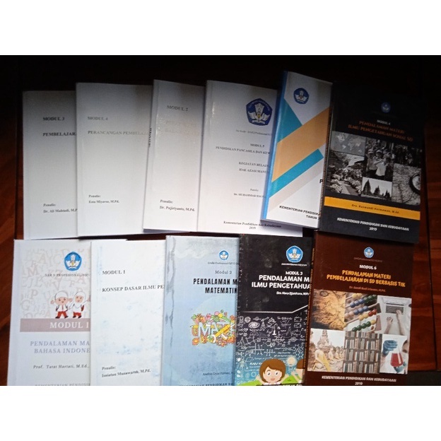 PROMO MURAH BUKU MODUL PPG 11 BUKU